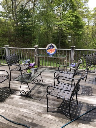 Falmouth Cape Cod vacation rental - Deck off Family Room