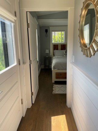 Provincetown Cape Cod vacation rental - View of hallway going into bedroom.