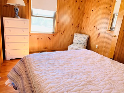 Falmouth Heights/Teaticket Cape Cod vacation rental - First floor bedroom with full size bed off kitchen.