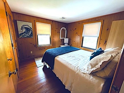 Falmouth Heights/Teaticket Cape Cod vacation rental - Second floor bedroom w/Queen bed and ocean and beach views.