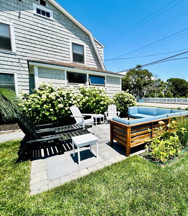 Falmouth Heights/Teaticket Cape Cod vacation rental - One of 2 patios for plenty of entertaining