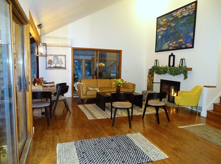 Harwich - Brewster Border / Ch Cape Cod vacation rental - The interior design is strategically to establish a seamless ins