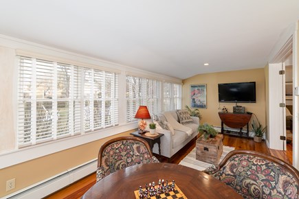 East Dennis Cape Cod vacation rental - Play Board Games in the Sunroom