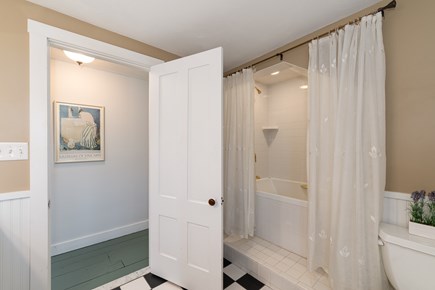 East Dennis Cape Cod vacation rental - Main House - Second Floor Full Bath with Tub