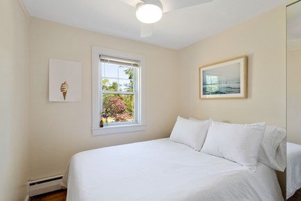 Truro Cape Cod vacation rental - Light airy full-size bedroom. Room has fan + AC