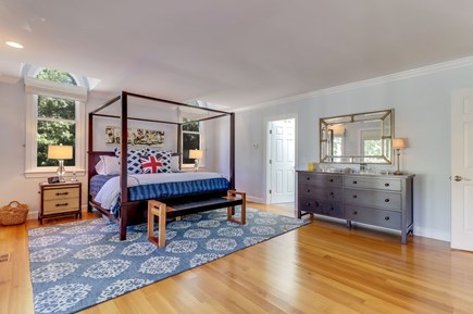 Orleans Cape Cod vacation rental - Main Level primary bedroom with a king size bed