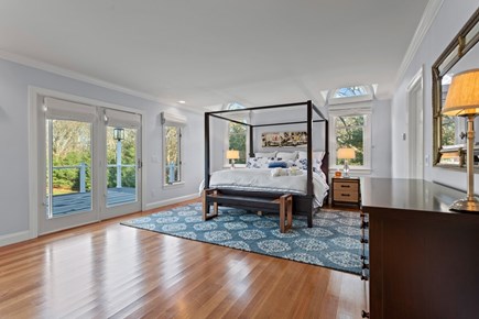 Orleans Cape Cod vacation rental - Spacious bedroom that leads to the deck as well.