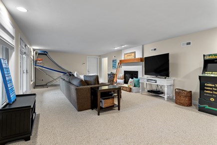 Orleans Cape Cod vacation rental - Golden Tee video game, big screen TV. and 