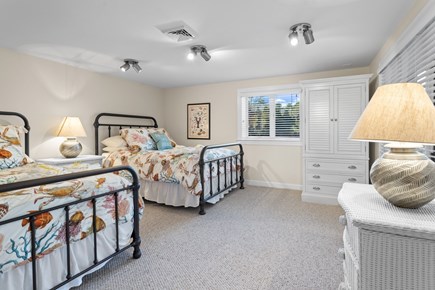 Orleans Cape Cod vacation rental - This bedroom on the lower level features two queen size beds.