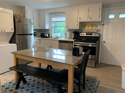 Falmouth Cape Cod vacation rental - New kitchen and appliances in 2021.
