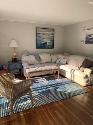 Falmouth Cape Cod vacation rental - Cozy room with basic cable, DVDs, Smart TV, and Wifi.