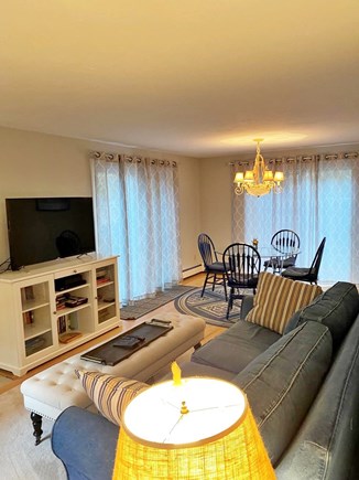 Eastham Cape Cod vacation rental - Full view of living room and extra seating area.