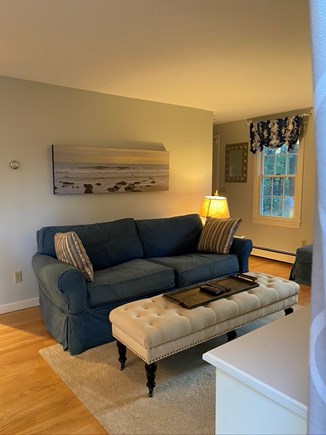 Eastham Cape Cod vacation rental - Couch with pull out bed.