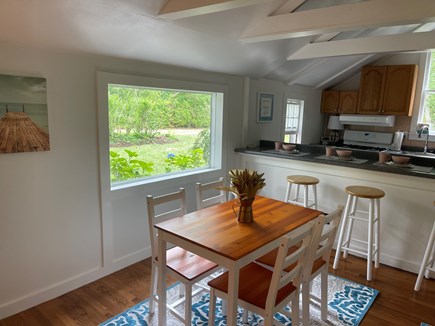 Brewster,  On private road in downtown B Cape Cod vacation rental - Bright, peaceful dining area