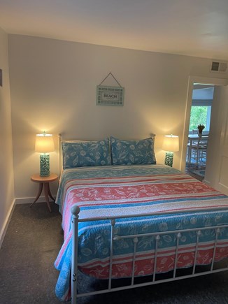 Brewster,  On private dead end road Cape Cod vacation rental - Beachy Master Bedroom with attached bath