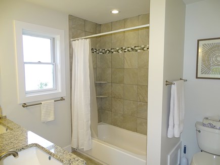 Falmouth Cape Cod vacation rental - Full master bath with double sink