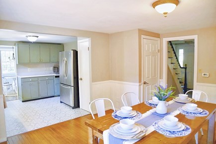 Hyannis Cape Cod vacation rental - Dining room and kitchen