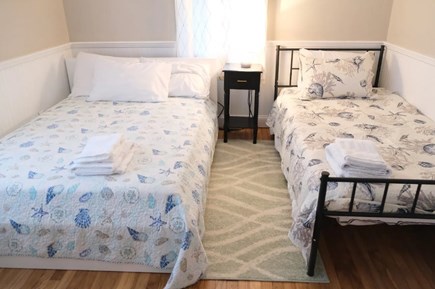Hyannis Cape Cod vacation rental - Bedroom with queen and twin beds