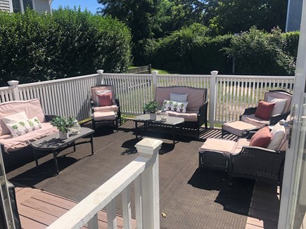 Dennis Cape Cod vacation rental - Large Deck with Ample Seating