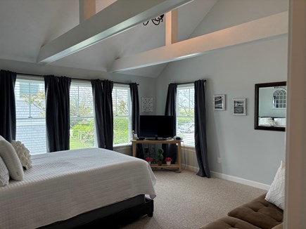 Dennis Cape Cod vacation rental - Master Bedroom Suite with Cathedral Ceiling