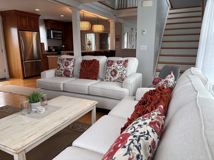Dennis Cape Cod vacation rental - Open Family Room and Kitchen