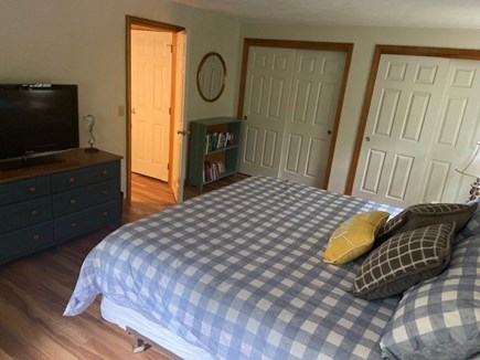 East Harwich Cape Cod vacation rental - Bedroom 2: King Bed; TV