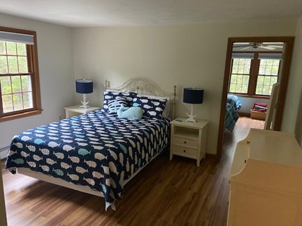 East Harwich Cape Cod vacation rental - Bedroom 3: Queen Bed; TV on Wall