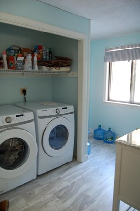 Sandwich Cape Cod vacation rental - Laundry off of kitchen