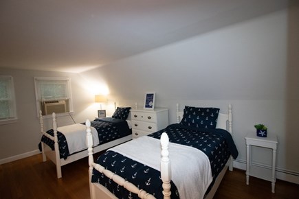 South Yarmouth Cape Cod vacation rental - Spacious bedroom number 3 w/ 6 twin beds (second floor)