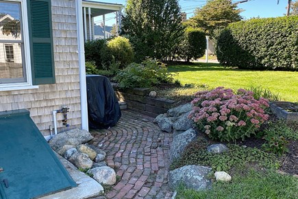 Hyannis Port Cape Cod vacation rental - Step outside to the grill