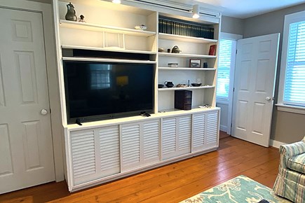 Hyannis Port Cape Cod vacation rental - Watch movies after a day at the beach!
