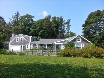 Brewster Cape Cod vacation rental - Side View of Property with secluded Garage Apt