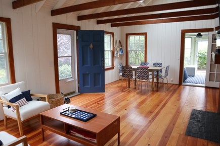 Brewster Cape Cod vacation rental - Open floor plan.  New photos below show rugs and lounge seating added
