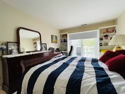 Yarmouthport Cape Cod vacation rental - Second bedroom with two closets and balcony access