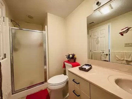 Yarmouthport Cape Cod vacation rental - Second bathroom with shower and laundry