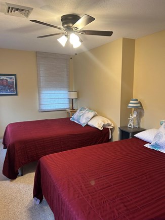 South Yarmouth Cape Cod vacation rental - Second bedroom with two double beds.