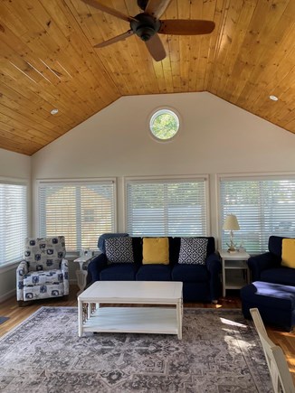 South Yarmouth Cape Cod vacation rental - Interior of 3 season room.
