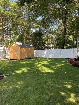 South Yarmouth Cape Cod vacation rental - Private Back yard.