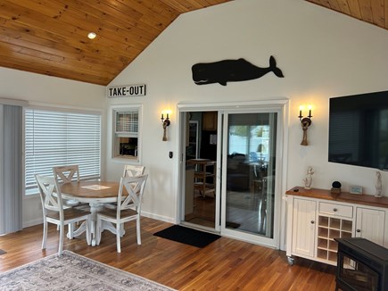 South Yarmouth Cape Cod vacation rental - Three season room dining area
