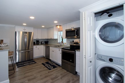 Yarmouth Cape Cod vacation rental - Kitchen with Laundry area