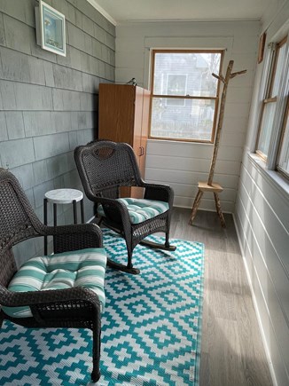 East Falmouth Cape Cod vacation rental - Front porch seating perfect for a cup of coffee and a good book