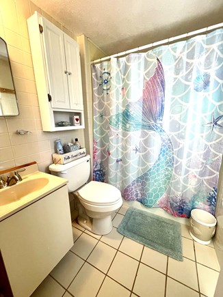 East Falmouth Cape Cod vacation rental - Full bathroom with tub and shower