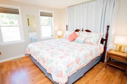 Harwich Cape Cod vacation rental - Admiral's Cabin - 1st floor bedroom with king bed.