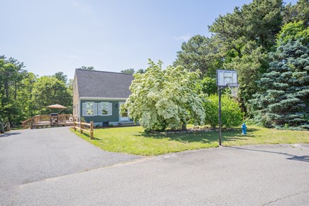 Harwich Cape Cod vacation rental - Parking for up to 3 vehicles. Basketball included.