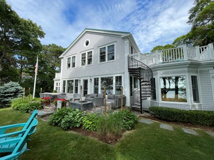 Orleans Cape Cod vacation rental - Private lawn overlooking the Town Cove