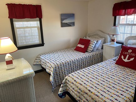 Dennis Cape Cod vacation rental - Bedroom #2 with Two Twin Beds