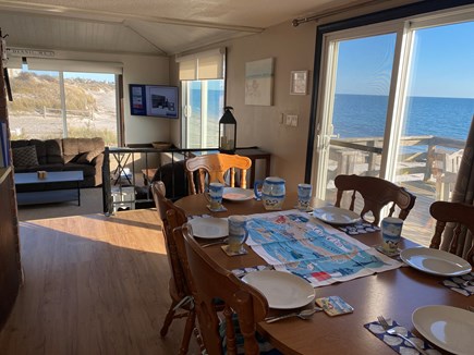 Dennis Cape Cod vacation rental - Dining Area and Living Room