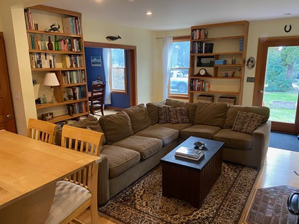 Orleans Cape Cod vacation rental - The spacious living room and dining room.