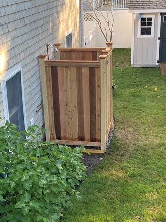 Osterville Woods Cape Cod vacation rental - Outdoor shower