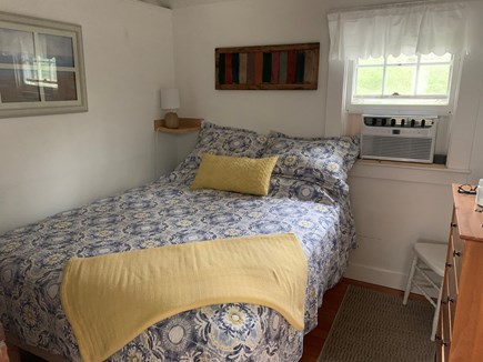 Wellfleet Cape Cod vacation rental - New queen bed, ceiling fan and A/C unit.